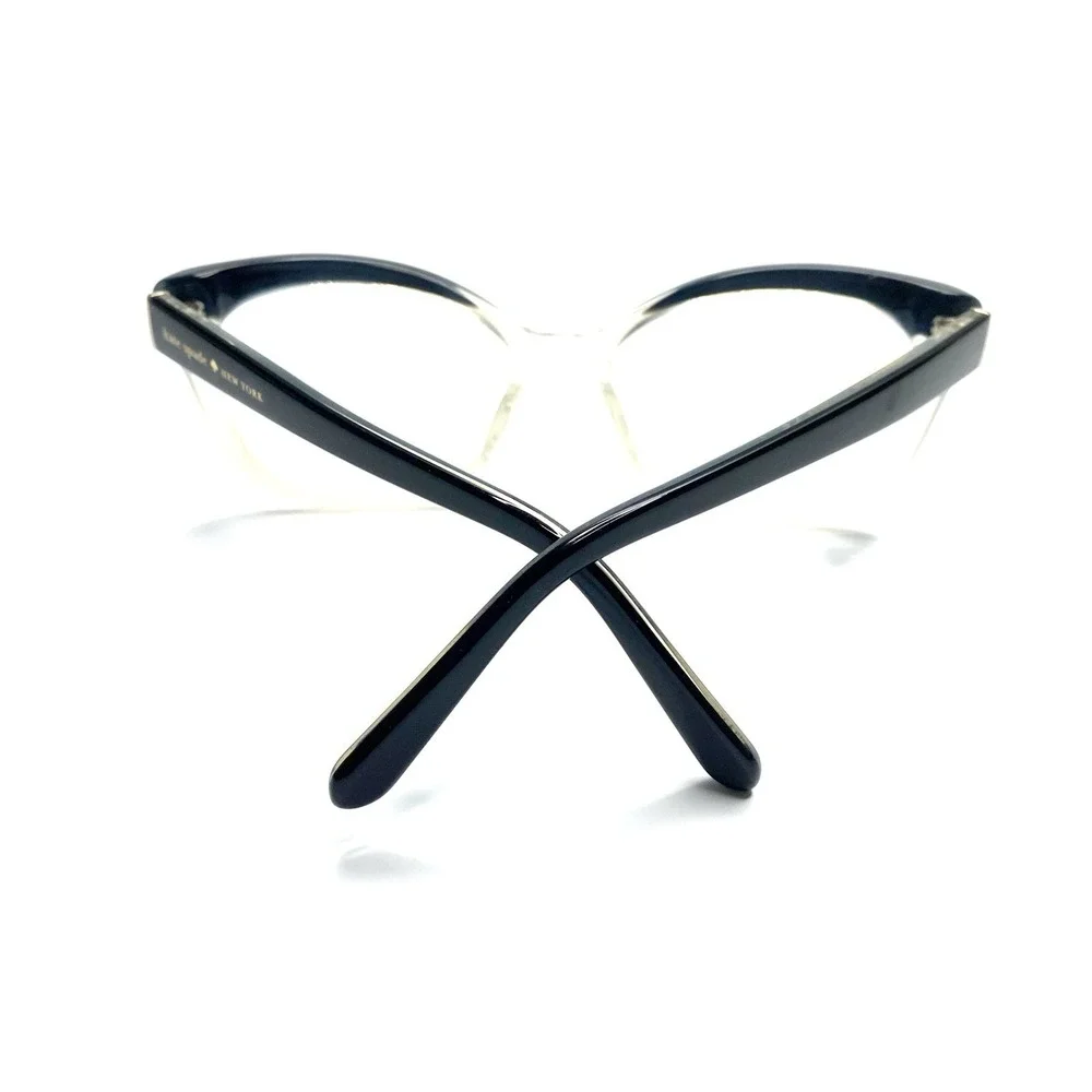Kate Spade Black Clear Cat Eye Retro Glasses Amara/S 0KAX Y7 55 18 135